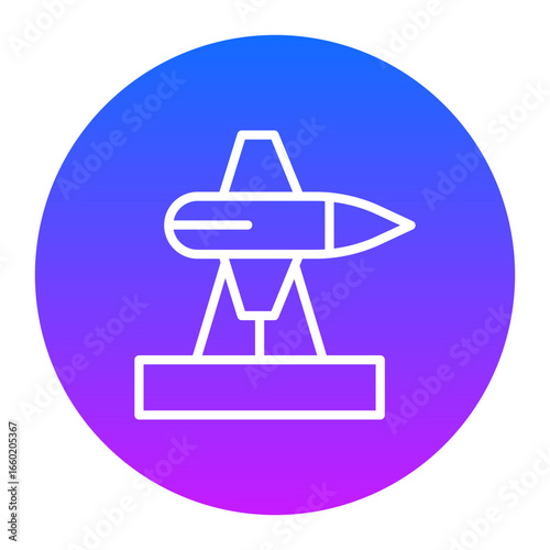 Space Catapult Vector Icons