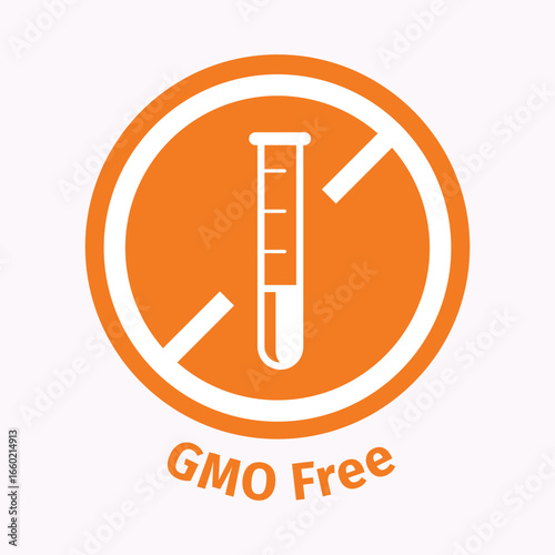GMO Free Vector Icon