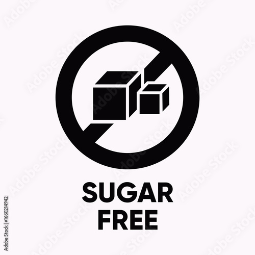 Sugar Free Vector Sign