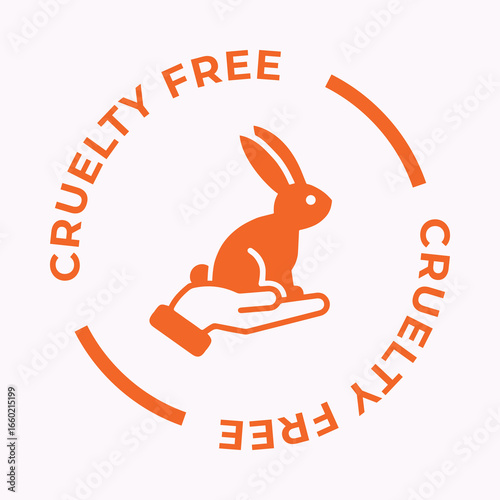 Cruelty Free Sign Vector