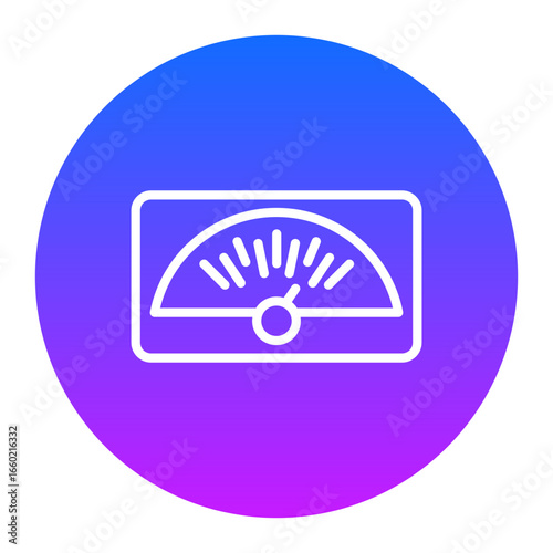 Ammeter Vector Icons