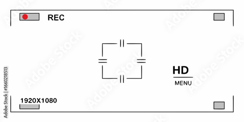 Camera Recording Screen Display