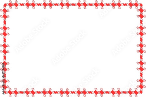 Wallpaper Mural Unique Red Amaizing Frame, Photo Frame, Border Frame with White Background, Unique Frame Torontodigital.ca