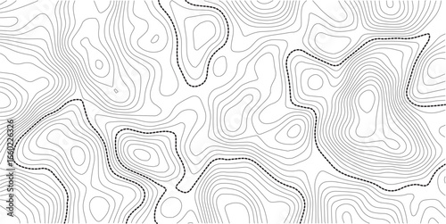 Design illustration for wall art, fabric, packaging, web, banner, app, wallpaper. Luxury gold abstract line art background vector. Mountain topographic terrain map background with gold lines texture
