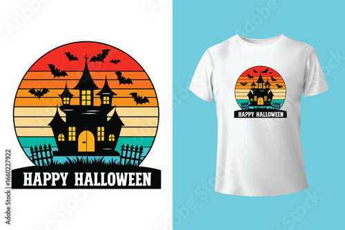 boo boo crew hello ween t-shirt design