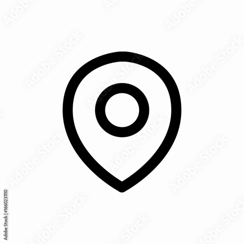 Free Download location map pin icon vector sign
 - GFXLoad