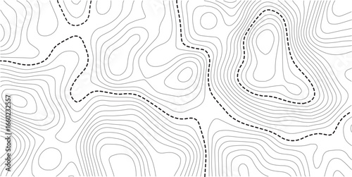 Design illustration for wall art, fabric, packaging, web, banner, app, wallpaper. Luxury gold abstract line art background vector. Mountain topographic terrain map background with gold lines texture