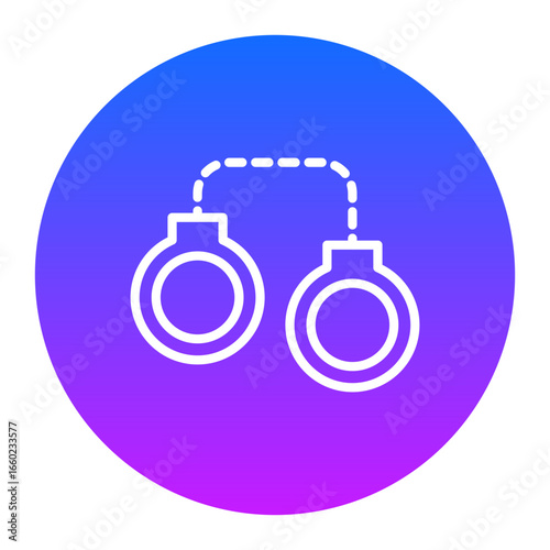 Handcuffs Vector Icons