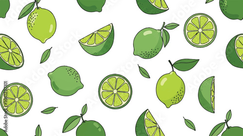 Vibrant citrus fruit slice with refreshing water droplets