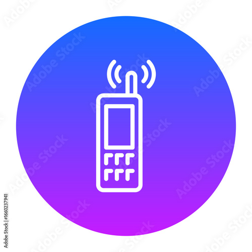 Walkie Talkie Vector Icons