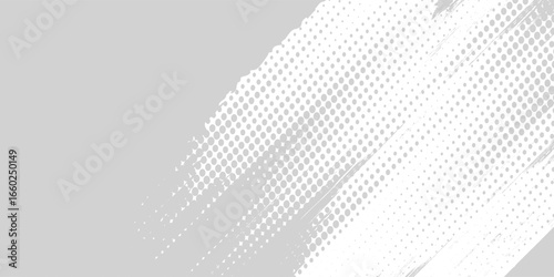 Abstract hexagon lines on gray background. Geometric stripe line art design for poster blue background halftone on white