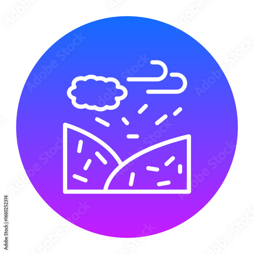 Sandstorm Vector Icons