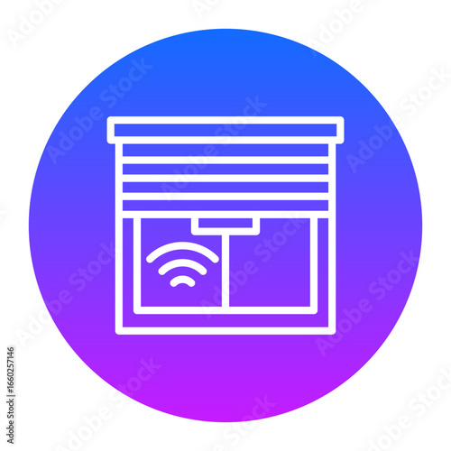 Smart Blind Vector Icons