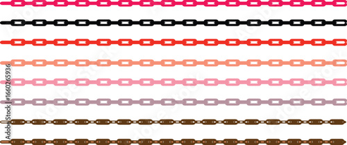 Colorful and White Vertical Braid Patterns Set vector