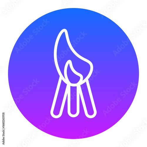 Bonfire Vector Icons