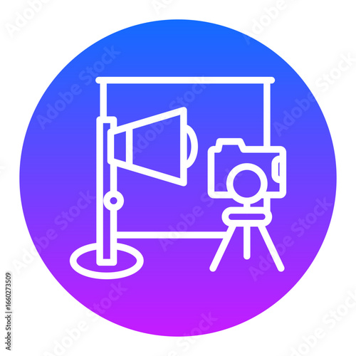 Photo Studio Vector Icons