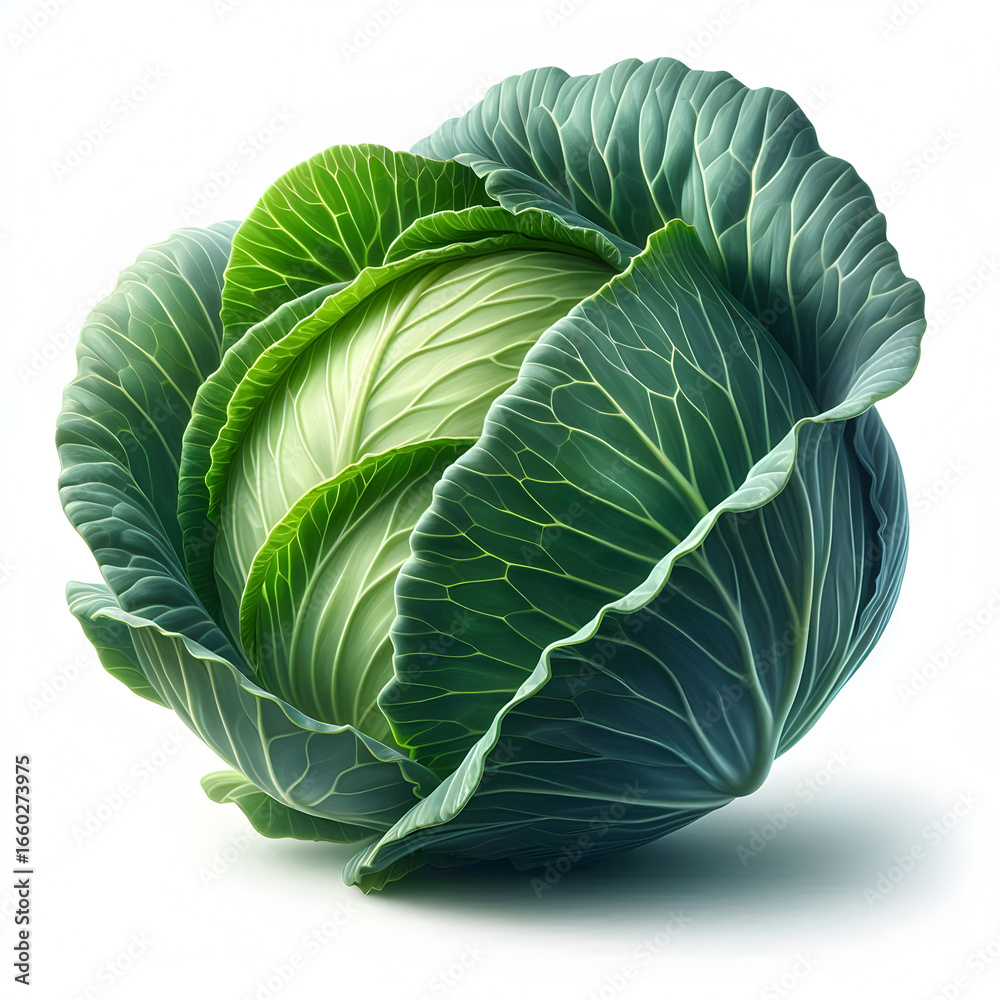 Fototapeta premium Fresh Green Cabbage