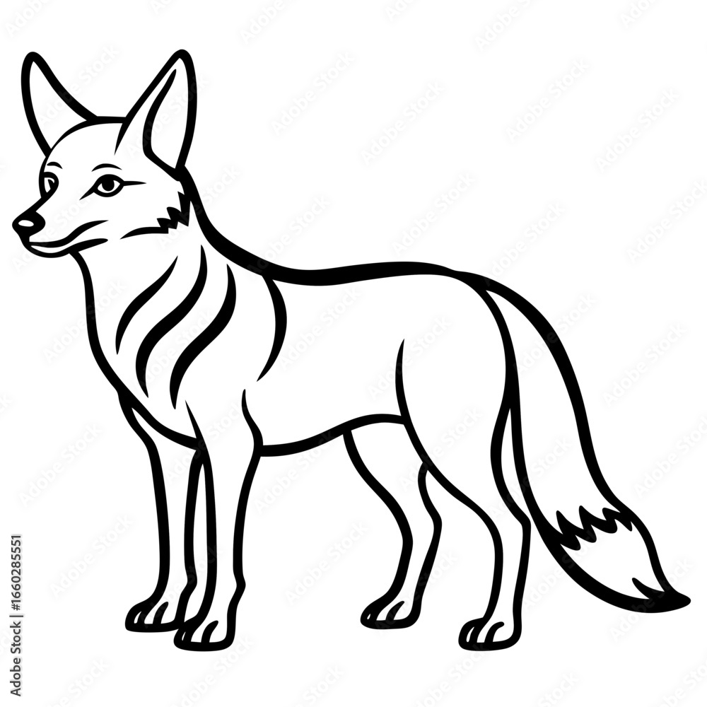 Minimal Jackal Vector Minimal Jackal Vector