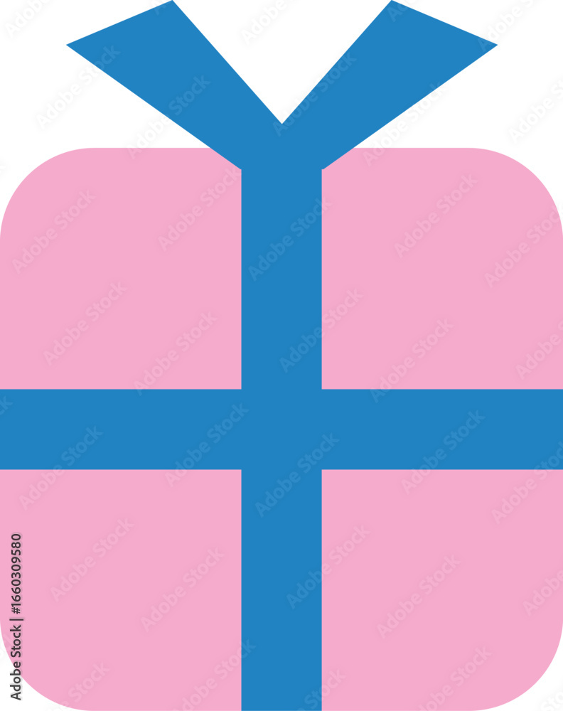 Fototapeta premium プレゼント/ギフトのアイコンイラスト