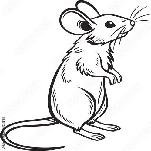 Cute Mouse Vector