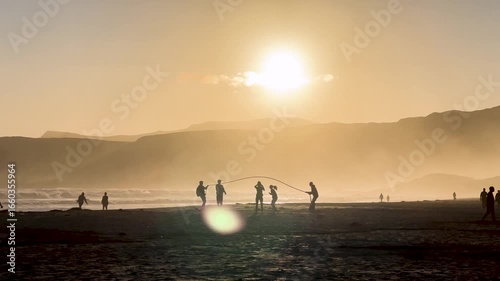 Jumprope at Sunset