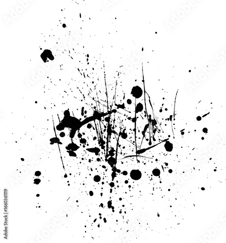 Ink texture overlay
