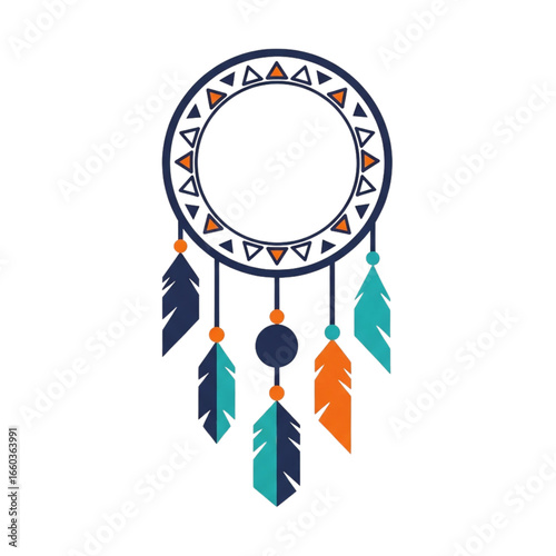 Abstract geometric design featuring a semi-circular pattern with triangles and a dark background creating a sense of mystery and intrigue offering a modern aesthetic