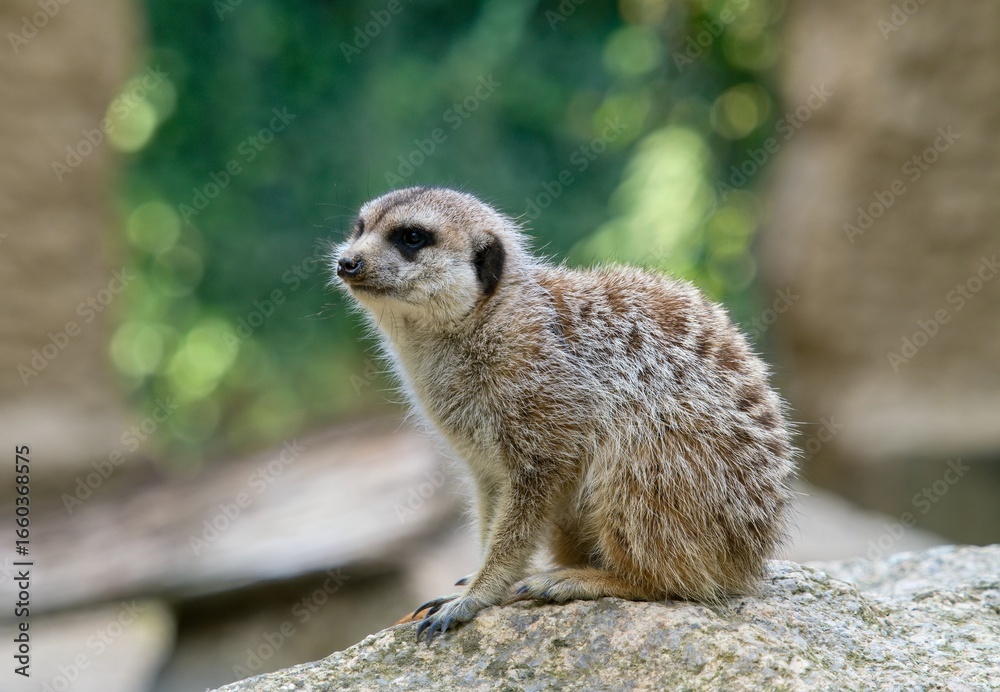 Fototapeta premium meerkat on the lookout