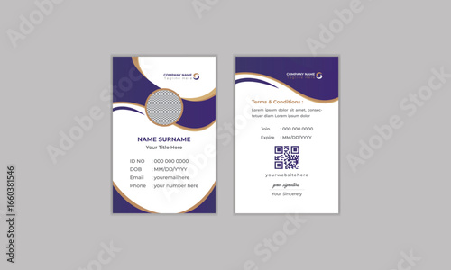 ID Card Design Template [Company ID Card Design]