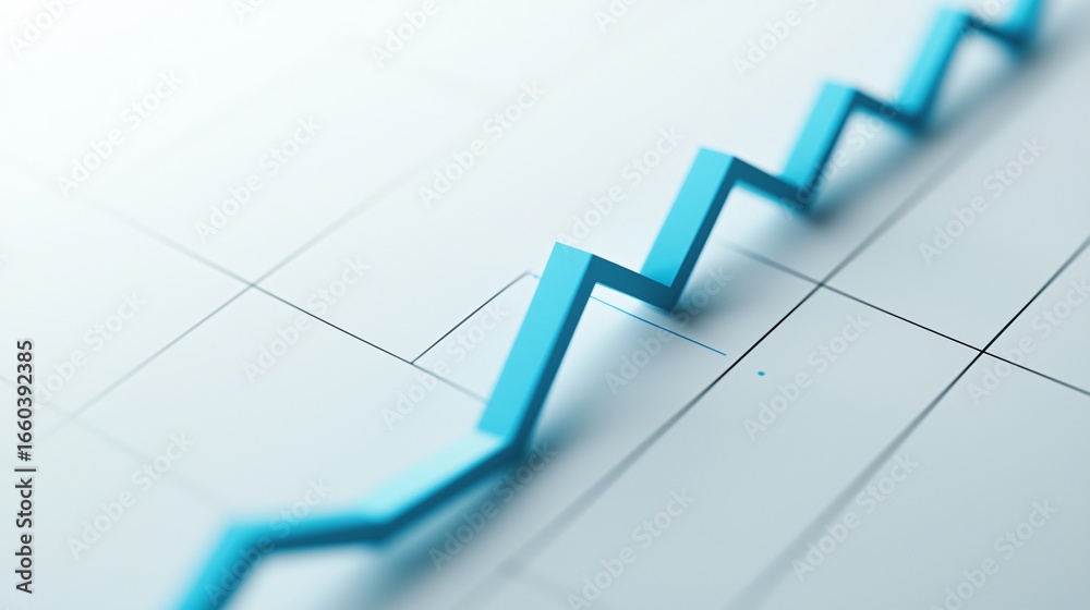 Realistic professional line chart showing company sales performance, clean white backdrop, corporate finance style Realistic professional line chart showing company sales performance, clean white backdrop, corporate finance style