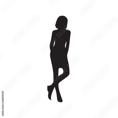 people in different standing and sitting poses women