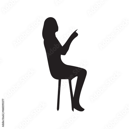 people in different standing and sitting poses women