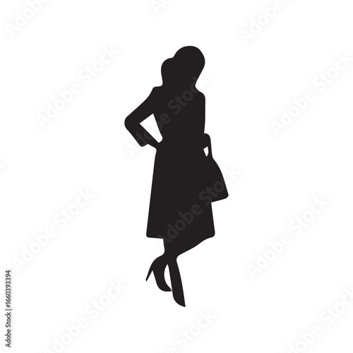people in different standing and sitting poses women