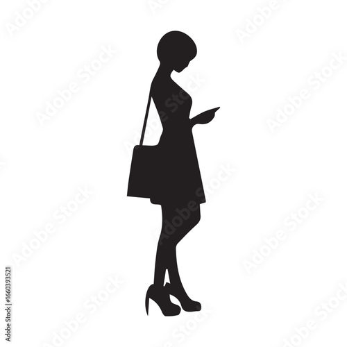 people in different standing and sitting poses women