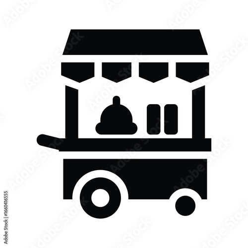  food stall glyph icon illustration vector graphic.eps