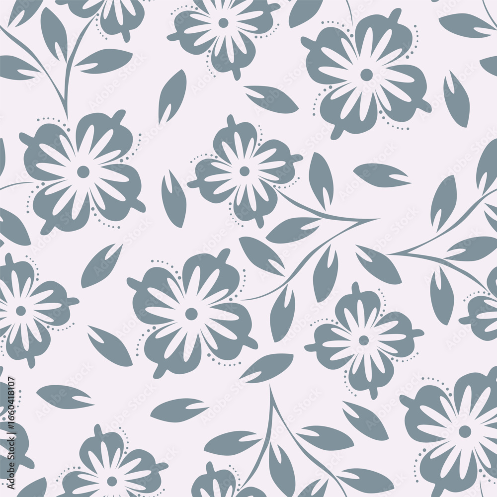 Obraz premium seamless floral pattern