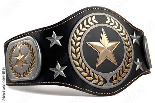 Gold and Silver Championship Belt wrestling belt boxing belt