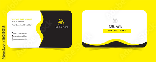 Mordern Business card template design