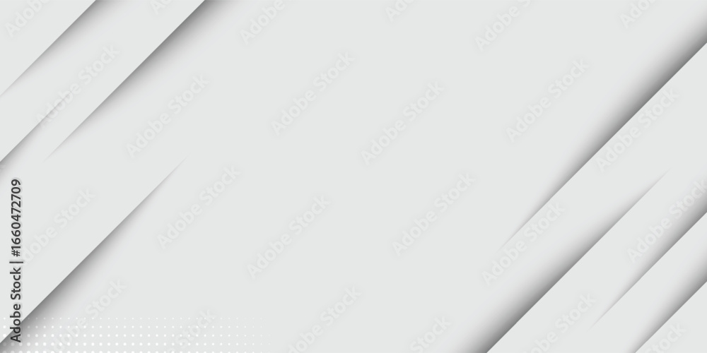 Obraz premium Abstract white background. Minimal geometric white light background modern gradient.