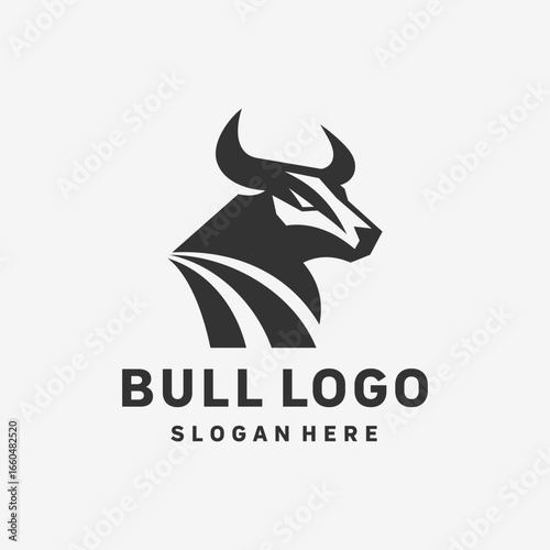 Fearless Bull Graphic Logo Design