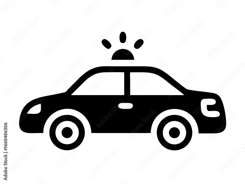 Fototapeta premium taxi vector illustration