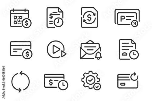 Taxi vector pay airport boarding payment icon receipt travel smart icons