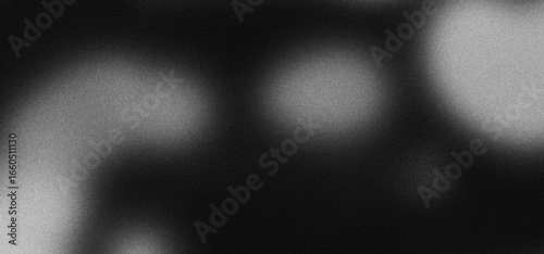 Black white grainy background, monochrome gray noisy texture dark grunge banner, header poster cover backdrop design