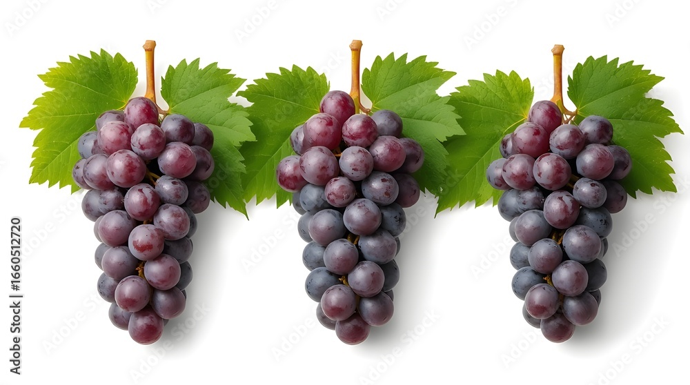 Obraz premium Bunch of red grapes, Bunch of grapes