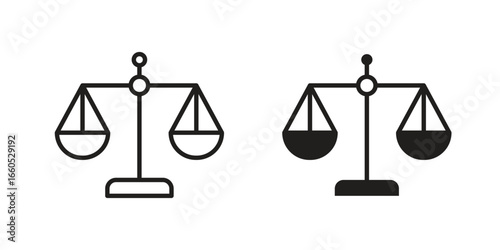 Scales of justice icon