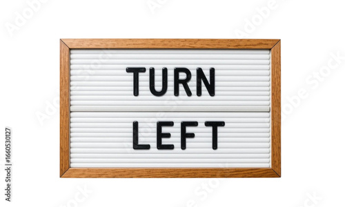 TURN LEFT SIGN IN TRANSPARENT BACKGROUND FOR GRAPHIC RESOURCES