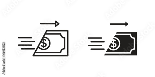 Money transfer icon