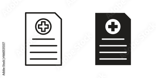 Medical report icon