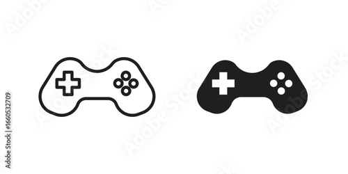 Tableau sur toile Game controller icon