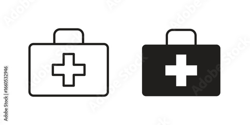 First aid kit icon